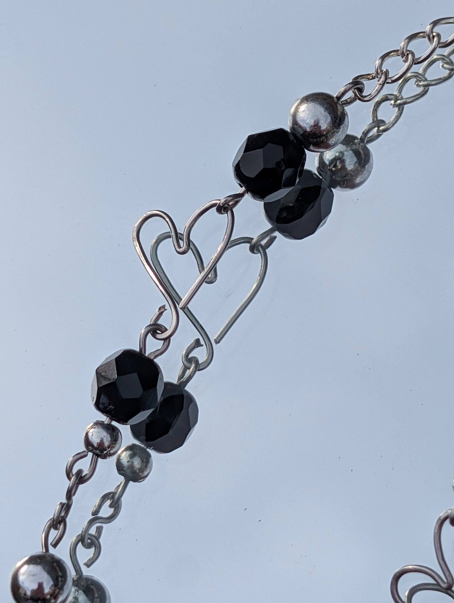 Heart and Spiral Necklace